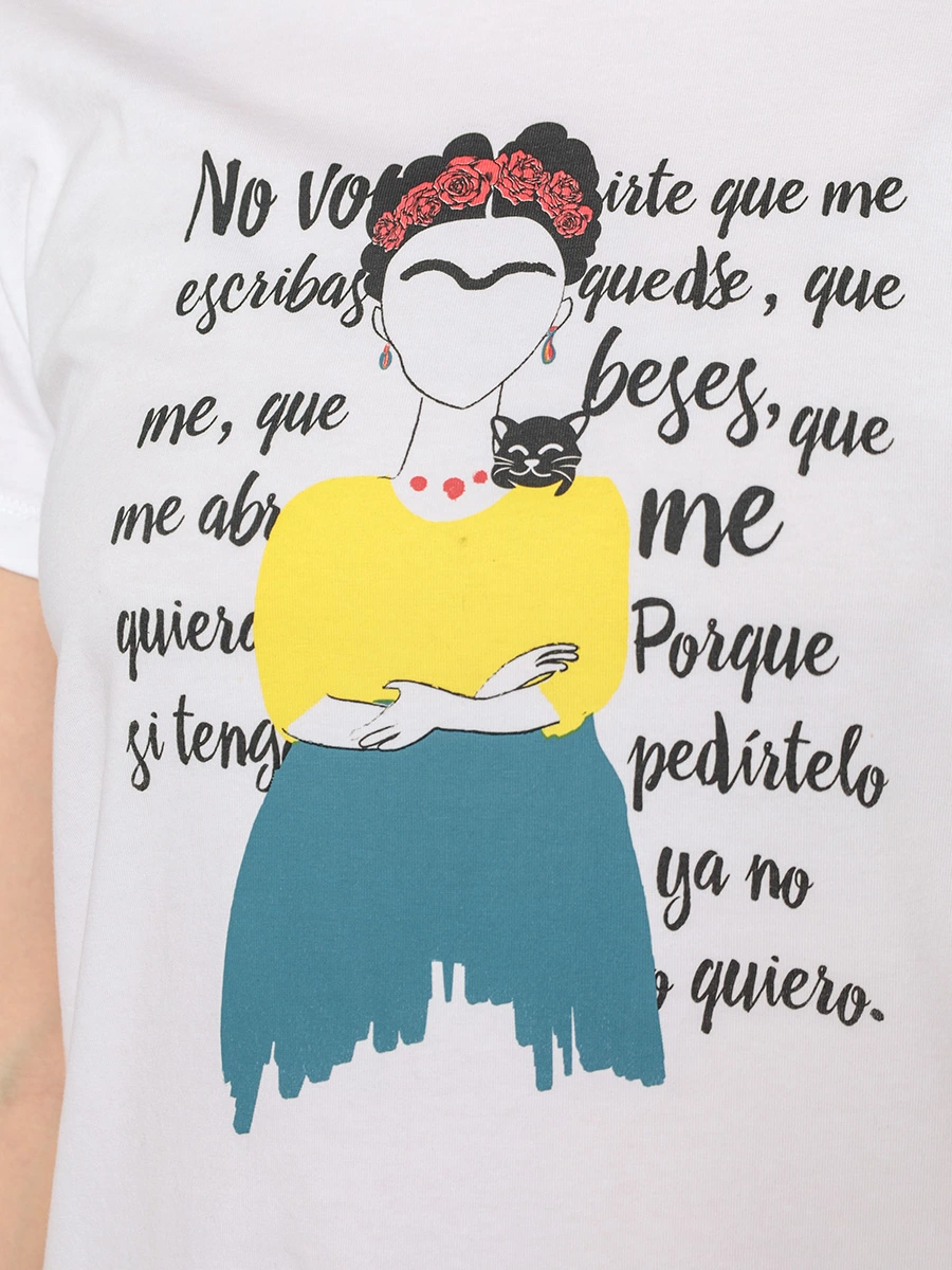 Футболка с принтом